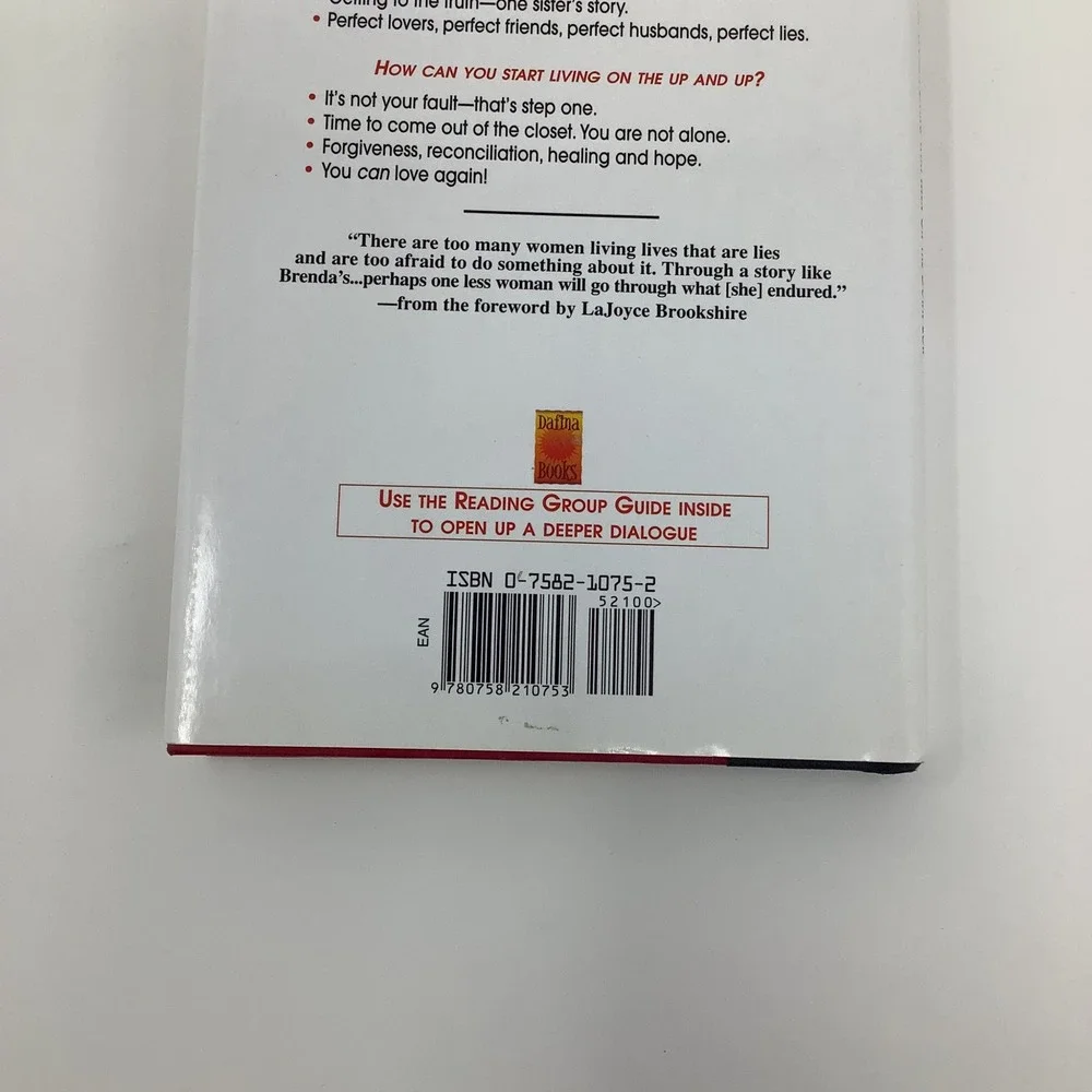 On the Up and Up By Brenda Stone Browder 2005 Hardcover‎ Book